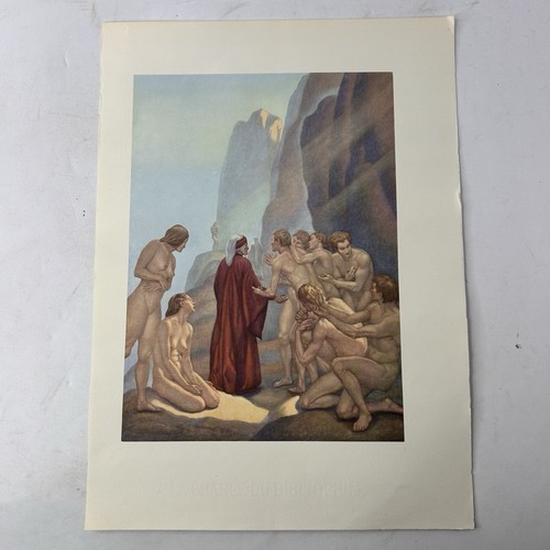 Stampa amos nattini purgatorio - amos,
