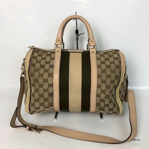 Borsa gucci tela boston 2 - gucci,