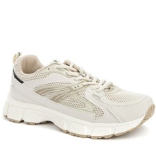 Beige Casual Closed Sneakers