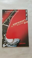 Ducati 600 750 900 SuperSport Superlight 1994-5 depliant moto originale 