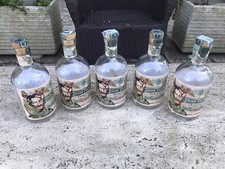 Lotto 5 Bottiglie Vuote Ron DON PAPA Rum Da Collezione Lampade Lampadario