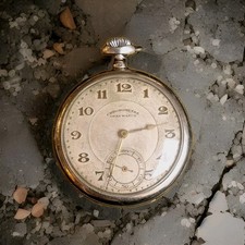  JUNGHAS  ANTICO CRONOMETRE OSAN WATCH XIX IN ARGENTO 800 PRICE !!!!!