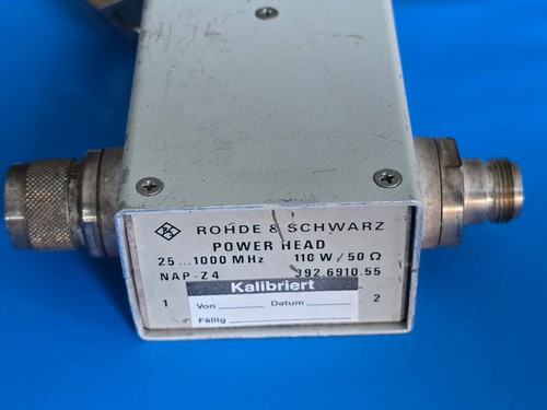 Rohde schwarz nap z4 - rohde, nap-z4