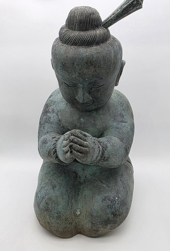 Large bronze buddha statue - large,