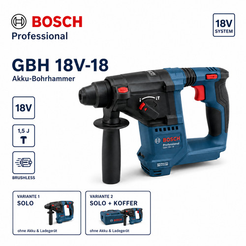 Bosch professional gbh - professional, 18v-18