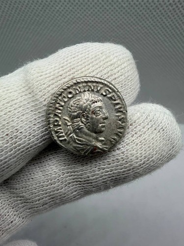 Denario eliogabalo - di, (roma)