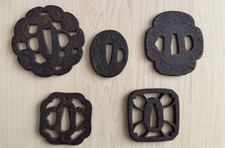 Antico samurai tsuba