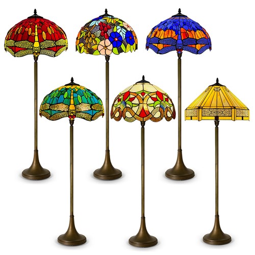 Lampada terra stile - lampada, tiffany