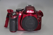 Nikon D3200 DSLR Corpo 24MP Full HD - S/C 9060 Ottimo - Rosso