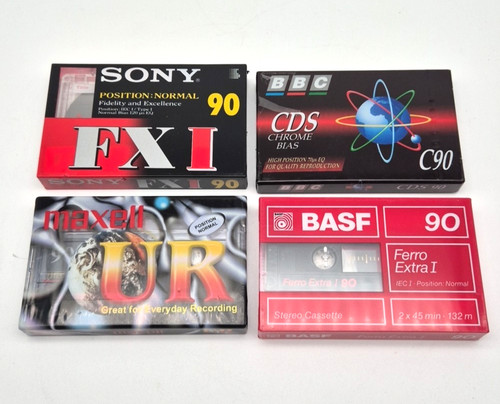 Cassette vintage minuti - x4,