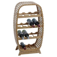 Scaffale per vino bambù - scaffale, in