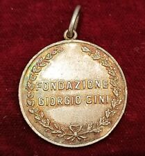 MEDAGLIA NAPOLI 1952 FONDAZIONI GIORGIO CINI IN AG