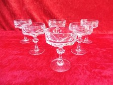 6 eleganti bicchieri di