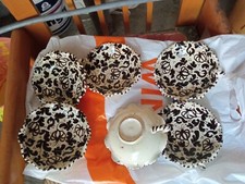 Set 6 antichi piattini vintage