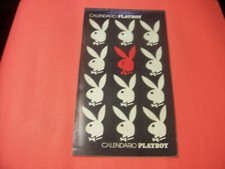 CALENDARIO  PLAY BOY ANNO  1981  CON 12 SPLENDIDE PLAYMATE  IN OTTIMO STATO