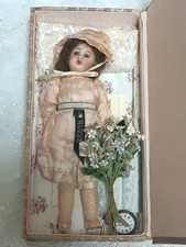 Antica bambola Simon & Halfig circa 1910 tutta originale bisque 9 pollici