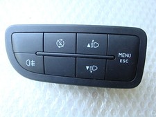 PULSANTIERA REGOLAZIONE FARI FIAT GRANDE  PUNTO /FIORINO FUNZIONI COME IN FOTO