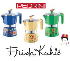 PEDRINI CAFFETTIERA MOKA IN ALLUMINIO  1 - 2 - 3 - 6 TAZZE FRIDA KAHLO 3 2025