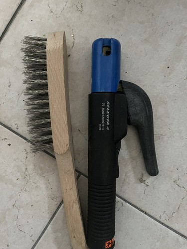 Pinza portaelettrodo leva - pinza,