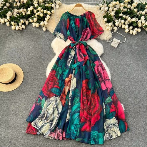 Vestito abito leggero lungo - leggero,