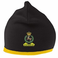 OFFICIAL Royal Army Veterinary Corps Beanie Hat with Embroidered Logo