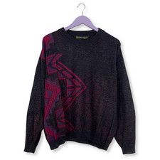 Maglione Vintage blu scuro e