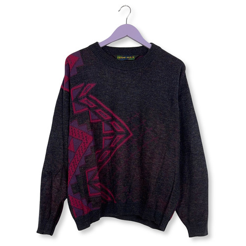 Maglione vintage blu - maglione, e