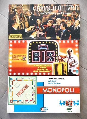 Giochi tavolo vintage - da,