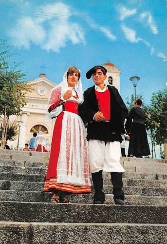 Cartolina villanova monteleone - cartolina,