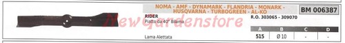 Lama per rasaerba tosaerba