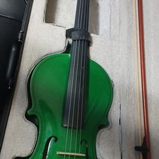 Green Violin Set,Bow, Hard