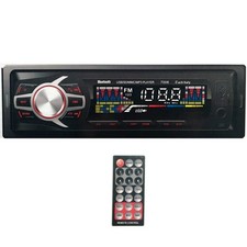 Autoradio EC-7008 Bluetooth Stereo 60Wx4 USB SD AUX Frontalino Estraibile