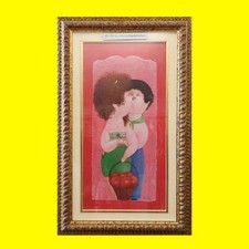 opera di nicola vietti, olio su tela