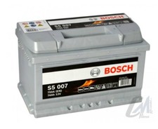 BATTERIA BOSCH 74Ah 750A 12V MISURE 278x175x175 POLO DX S5 007 0092S50070 S5007
