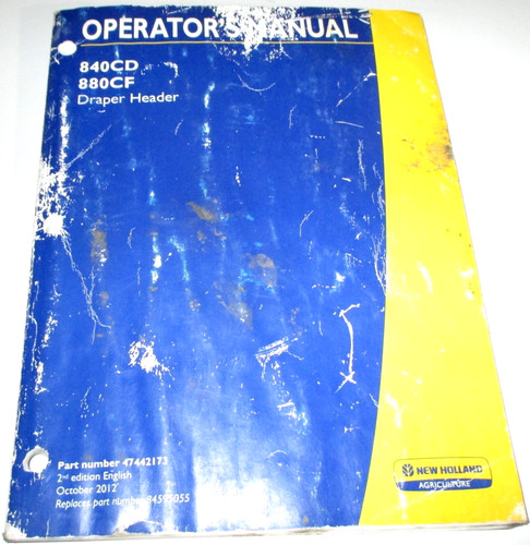 New holland 840cd - new,