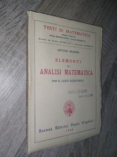 Maroni A.; ELEMENTI DI ANALISI