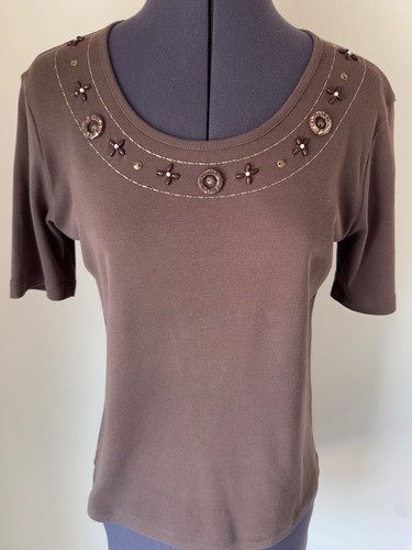 Top girocollo donna marks - top,