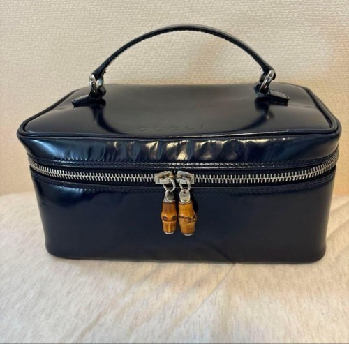 Gucci bamboo vanity pouch - gucci,