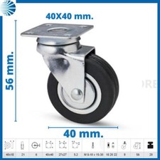 Ruote ruota piene per carrelli