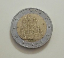 Moneta 2 Euro Commemorativo del 2012 - Germania - Bayern Zecca J