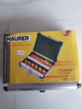 Maurer 91758 , set 15 frese per pantografo.