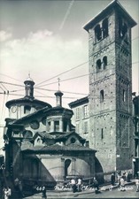 r353 cartolina milano citta'  chiesa di s.satiro
