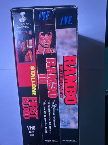 Rambo trilogy 1990 - (vhs),
