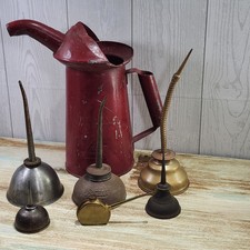 Lotto di 7 lattine olio