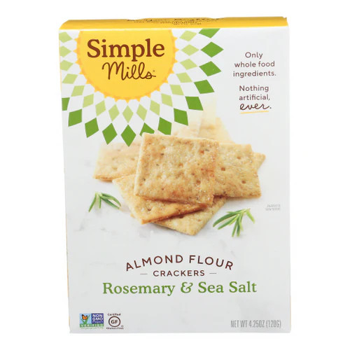 Cracker farina mandorle - cracker,