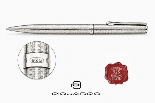 Piquadro penna sfera argento - sfera,