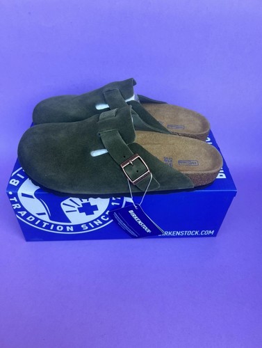 Birkenstock boston army green - army,