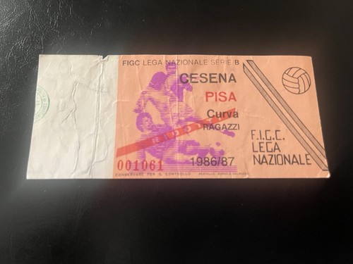 Cesena pisa biglietto ticket - cesena-pisa, biglietto/ticket