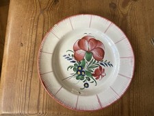 Antico piatto faience rosa