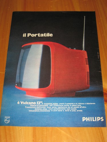 Philips vulcano televisore - tv,